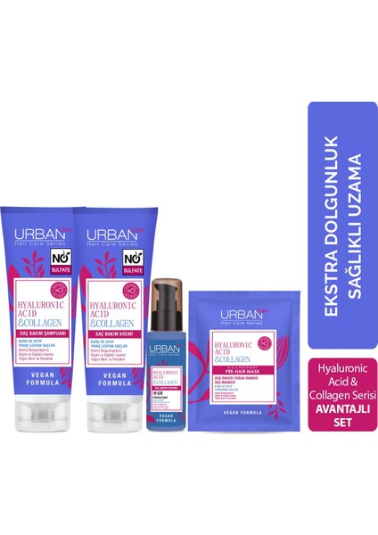 Hyaluronic Acid & Collagen Serisi Avantajlı Set