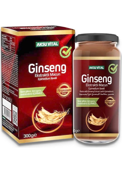 Ginseng Ekstratlı Macun 3 x 300 gr