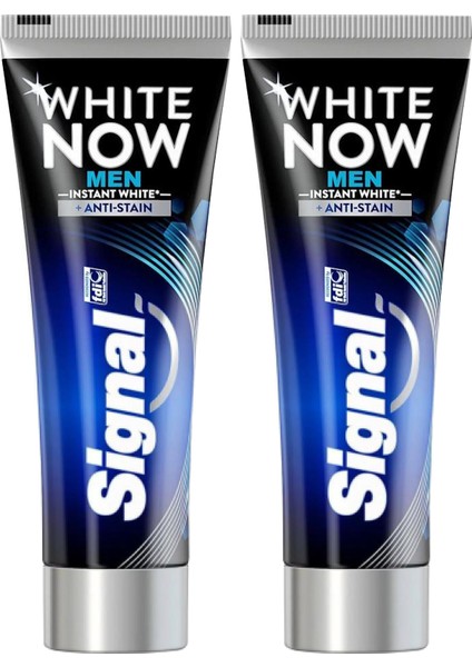 White Now Men Diş Macunu 75 ml x 2 Adet fiyatları