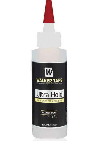 Walker Tape Ultra Hold Protez Saç Likid Yapıştırıcısı 4 Fl Oz (118ML)