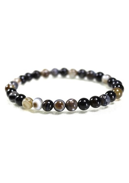 Ilgın Doğal Taş Göz Akik Doğal Taş Bileklik