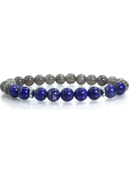 Ilgın Doğal Taş Labradorit - Lapis Lazuli Tasarım Bileklik fiyatları