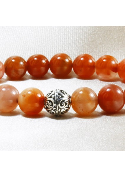 Ilgın Doğal Taş Orijinal Yemen Akik Taşı Gümüş Detaylı Bileklik modelleri