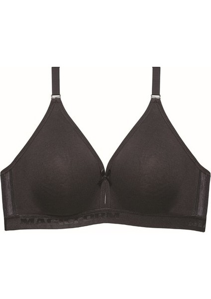 7822 Penye Kumaşlı Süngersiz Sporcu Sütyeni - Siyah fiyatları