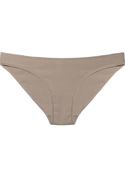 333 Düz Penye Kumaşlı Üçlü Paket Normal Külot - Mix modelleri