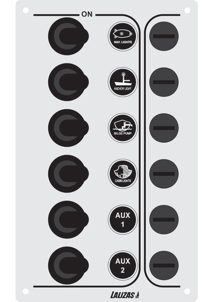 Kontrol Paneli "sp6 Ekonomi",6 Su Geçirmez Anahtar