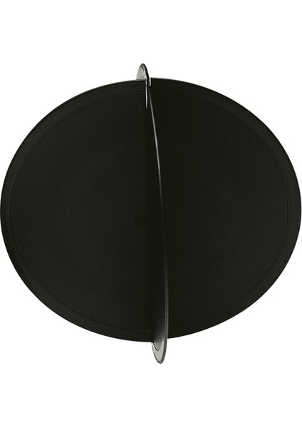 Konik Motorlu Seyir Işareti, Ø300MM, Siyah