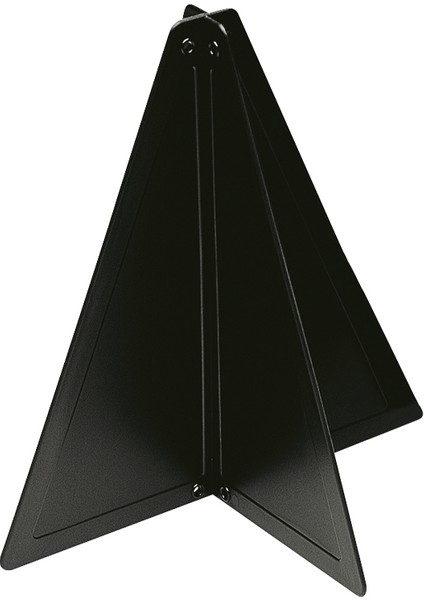 Konik Işaret, 350X340MM, Siyah