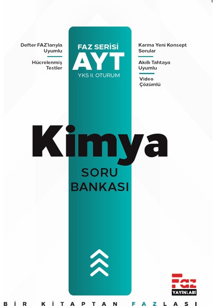Faz Yayınları AYT Kimya Soru Bankası