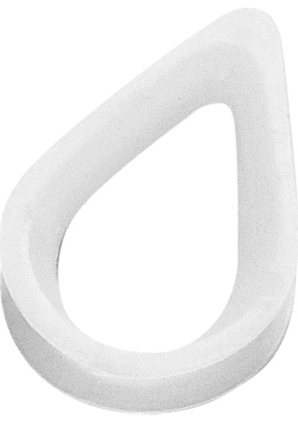 Thimble For Ø10MM Rope, Nylon Pa, White