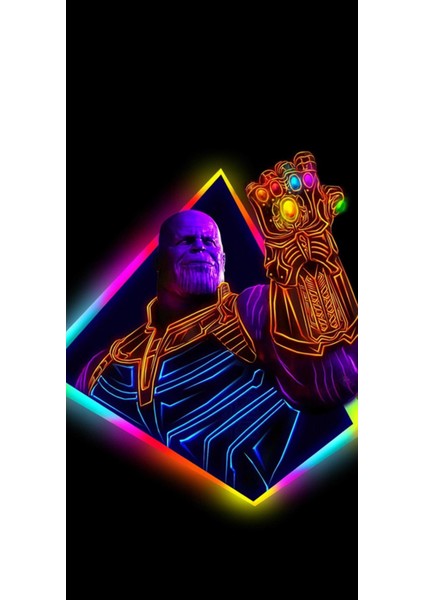 Marvel Thanos Sonsuzluk Eldiveni Baskılı Kupa Bardak