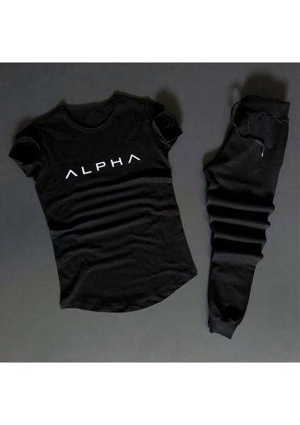 H-1-Eş-2-Alpha Siyah Eş Niksiyah Eşofman