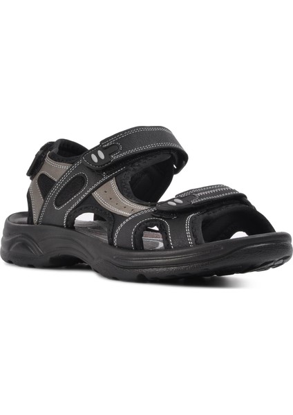 K-3 Siyah Unisex Sandalet modelleri