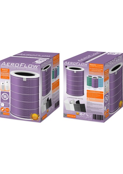 Xiaomi Mi Air Purifier Pro (Pro H) Hava Temizleyici Antibakteriyel Filtre