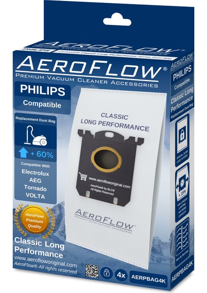 Aeroflow Philips Hr 8534 Toz Torbası