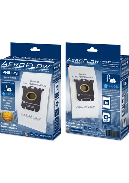 Aeroflow Philips Hr 8534 Toz Torbası