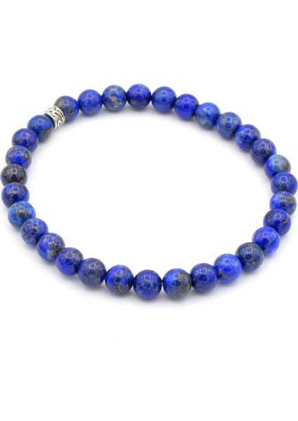 Hakiki Doğal Lapis Lazuli Bileklik 004