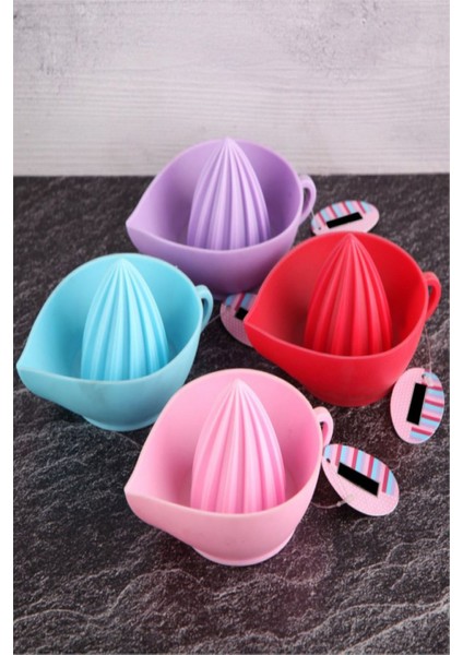 Pembe Silikon Limon Sıkacağı
