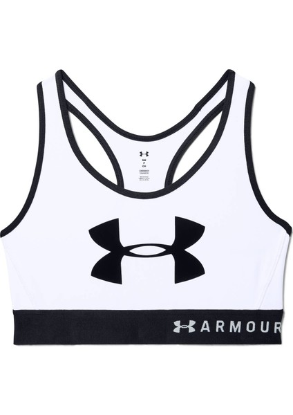Kadın Armour® Mid Keyhole Graphic Spor Sütyeni 1344333-100