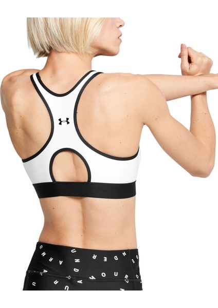 Kadın Armour® Mid Keyhole Graphic Spor Sütyeni 1344333-100 fiyatları