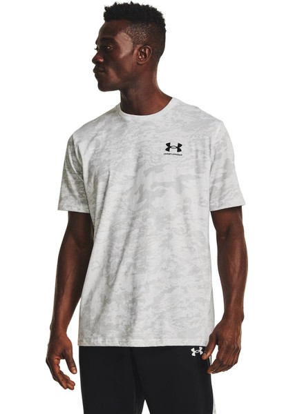 Ua Abc Camo Ss Beyaz Erkek T-Shirt 1357727-100