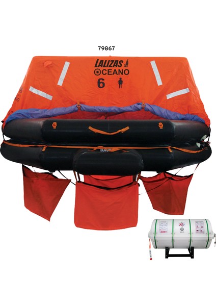 Lalızas Cansalı Solas Oceano,throw Overboard,20 Prs,kanister (A)