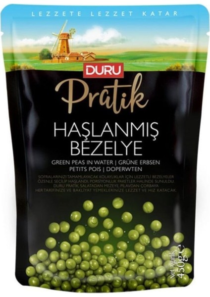 Pratik Haşlanmış Bezelye 450 gr
