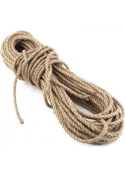 Jüt Halat 16 mm Ip Kendir Urgan Açık Kahve 25 Metre fiyatları