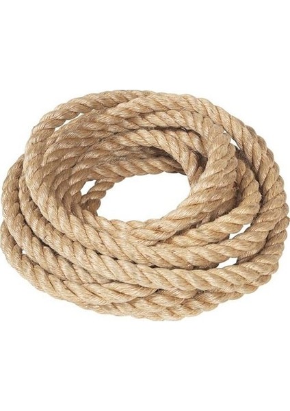 Jüt Halat 16 mm Ip Kendir Urgan Açık Kahve 3 Metre indirimleri