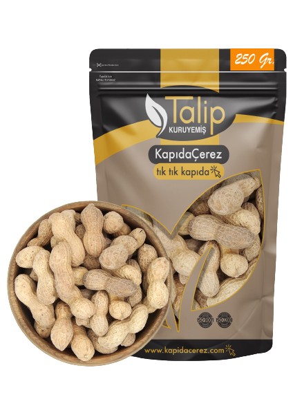 Tuzsuz Kabuklu Yer Fıstığı Iri Boy 250 gr