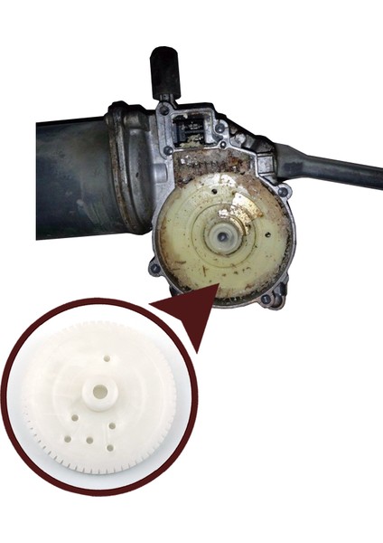 BGE646 Bmw X5 X6 3 Serisi Için Ön Cam Silecek Motoru 61617200510 indirimleri