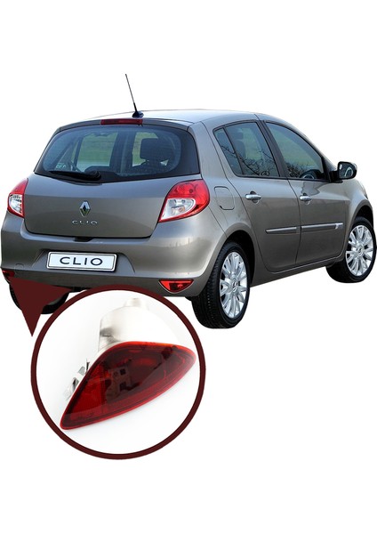 BSP988-1 Renault Clio 3 Için Arka Tampon Sis Farı Sol 8200776055 indirimleri