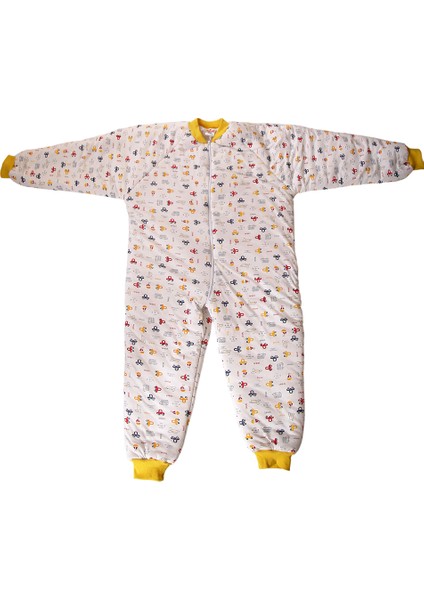 7-12 Yaş Arası Sarı Ara Dolgu Uyku Tulumu