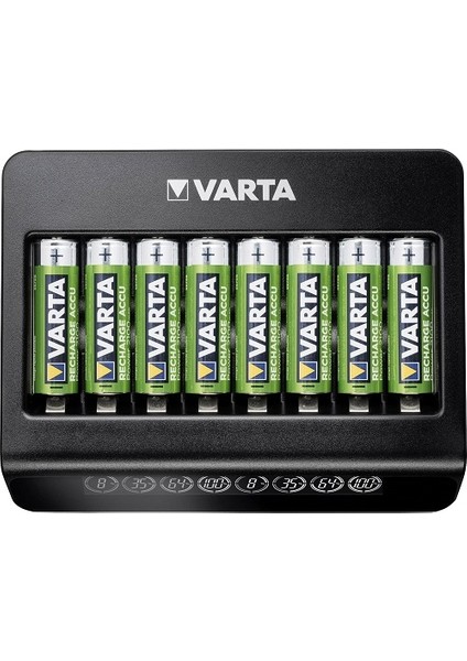 Multi Plus 8li Şarj Cihazı + 20*2700 Mah Aa Şarjlı Pil
