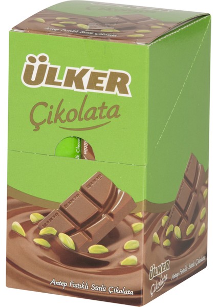 Baton Antep Fıstıklı Çikolata 30 gr 12 Li