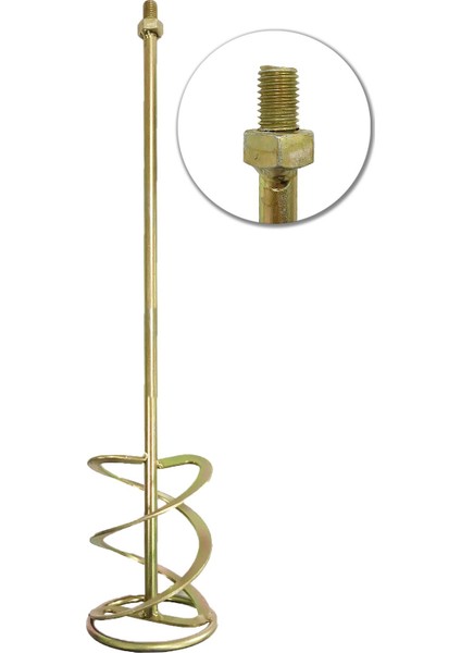 Boya, Alçı, Harç Katıştırıcı Uç M14 600MM x 120MM