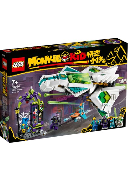 Monkie Kid 80020 White Dragon Horse Jet fiyatları