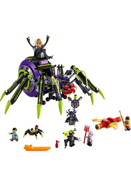 Monkie Kid 80022 Spider Queen’s Arachnoid Base