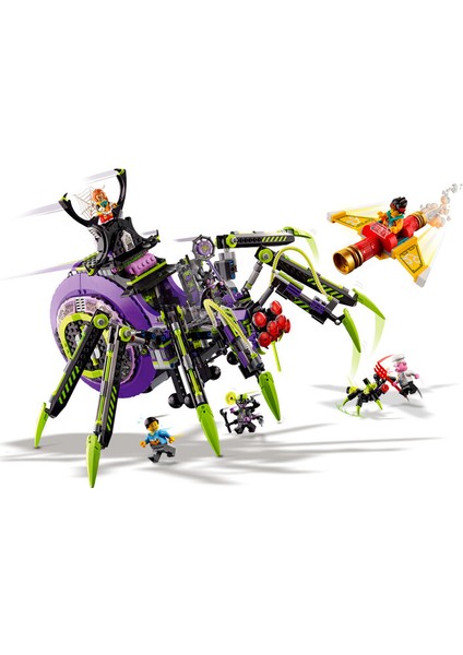 Monkie Kid 80022 Spider Queen’s Arachnoid Base