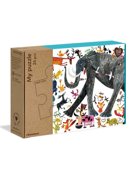 24 Parça Puzzle : My Puzzle Animals