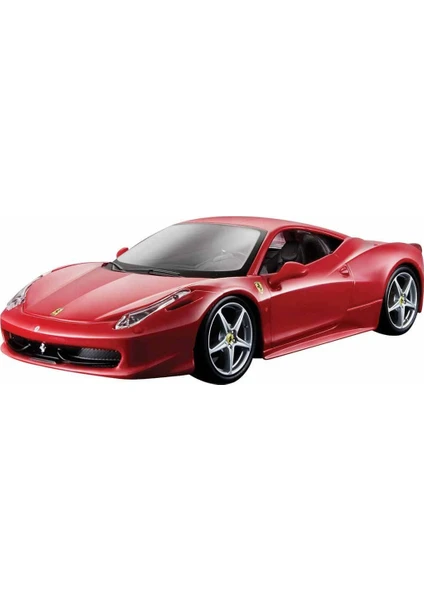 1:24 Ferrari 458 Italia Araba - Kırmızı