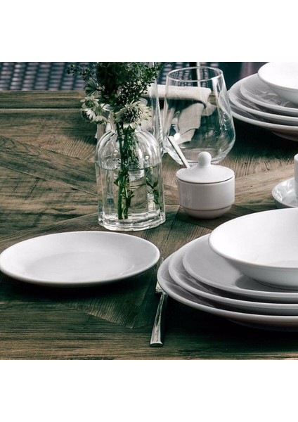 Enternasyonel Beyaz Servis Tabağı 27 cm EO27DU00 fırsatları