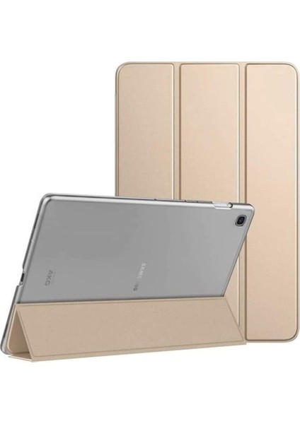 Samsung Galaxy Tab P610 P615 P617 10.4 Inç Yatay Standlı Uyku Modlu Smart Case Gold