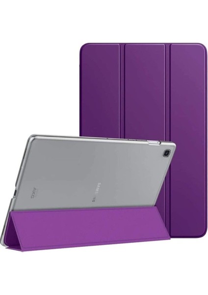Samsung Galaxy Tab P610 P615 P617 10.4 Inç Yatay Standlı Uyku Modlu Smart Case Mor