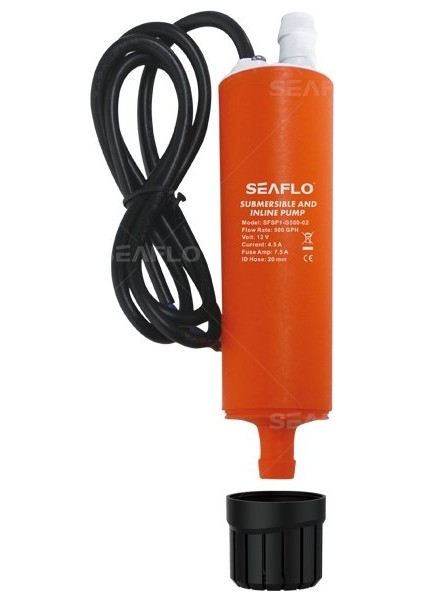 Seaflo SR09517 Sintine Dalgıç Pompa 12 Volt 200 Gph 37.7mm Dış Çap