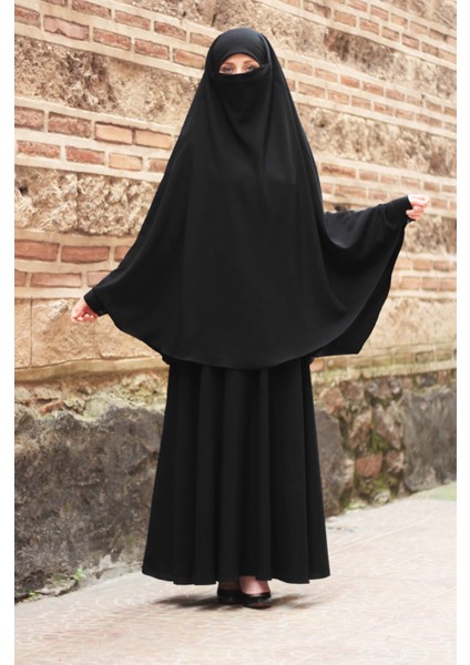 Çarşaf Ipek Bütün Peçeli Sultanbaş