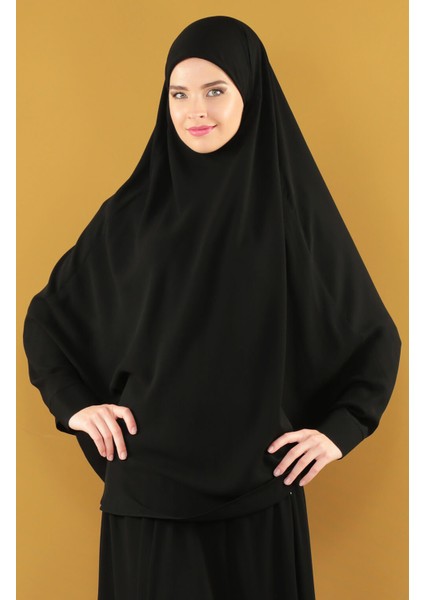 Çarşaf Soft 2 Parça Peçeli Sultanbaş