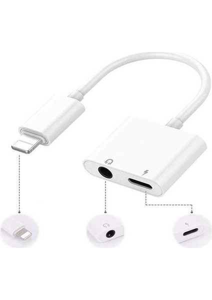 Apple Lightning Aux Dönüştürücü