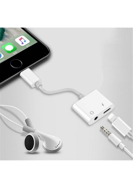 Apple Lightning Aux Dönüştürücü