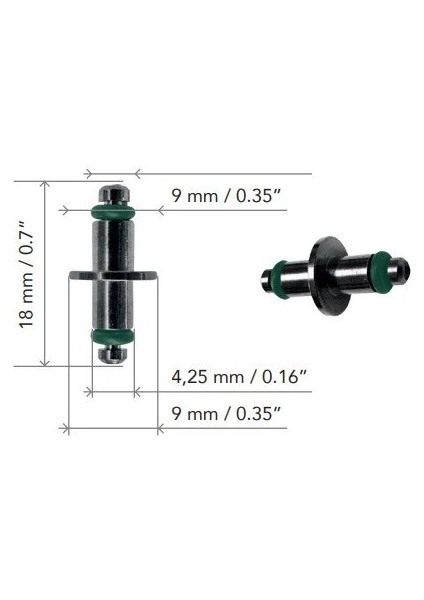 Gösterge Basınç Ölçer Swivel Fırdöndü Tombul Tip